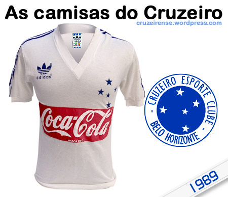 Camisas históricas do Cruzeiro - 1989 (unif. 02)