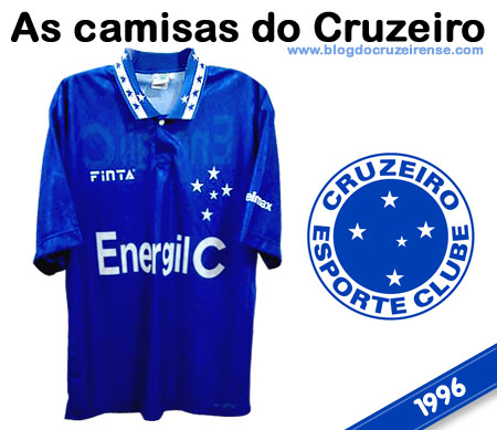 Camisas históricas do Cruzeiro - 1996