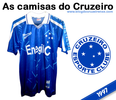 Camisas históricas do Cruzeiro - 1997