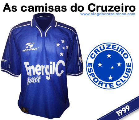 Camisas históricas do Cruzeiro - 1999