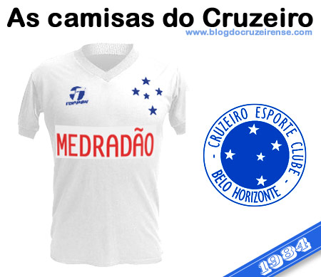 Camisas históricas do Cruzeiro - 1984 (unif. 02)