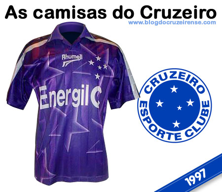 Camisas históricas do Cruzeiro - 1997 (unif. 03)