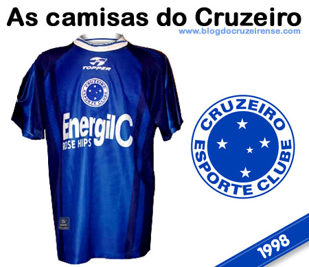 Camisas históricas do Cruzeiro - 1998 (unif. 03)