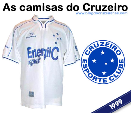 Camisas históricas do Cruzeiro - 1999 (unif. 02)