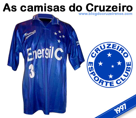 Camisas históricas do Cruzeiro - 1997