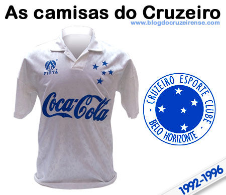Camisas históricas do Cruzeiro - 1992-1996 (unif. 02)