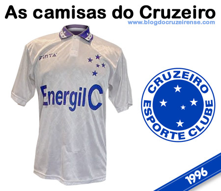Camisas históricas do Cruzeiro - 1996 (unif. 02)