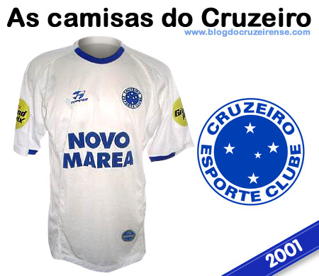 Camisas históricas do Cruzeiro - 2001