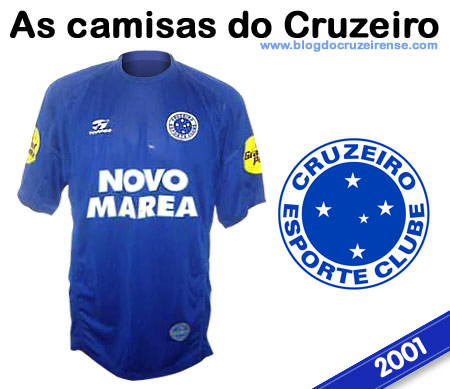 Camisas históricas do Cruzeiro - 2001