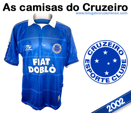 Camisas históricas do Cruzeiro - 2002