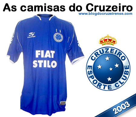 Camisas históricas do Cruzeiro - 2003