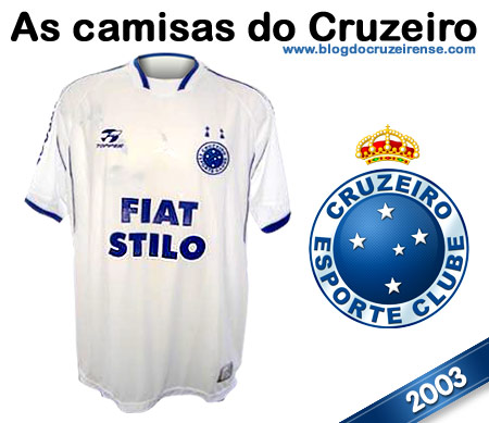 Camisas históricas do Cruzeiro - 2003 (Unif. 02)