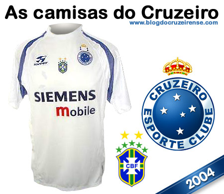 Camisas históricas do Cruzeiro - 2004 (Unif. 02)
