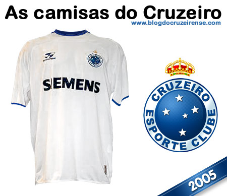 Camisas históricas do Cruzeiro - 2005 (Unif. 02)