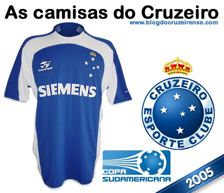 Camisas históricas do Cruzeiro - 2005 (Unif. 03