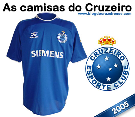 Camisas históricas do Cruzeiro - 2005