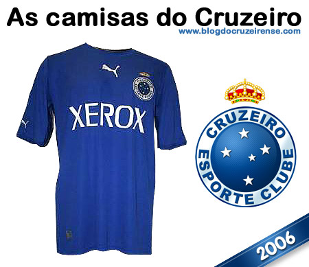 Camisas históricas do Cruzeiro - 2006 (Xerox)