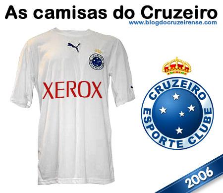 Camisas históricas do Cruzeiro - 2006 (Xerox Unif. 02)