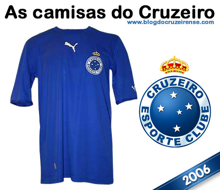 Camisas históricas do Cruzeiro - 2006