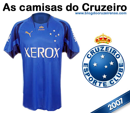Camisas históricas do Cruzeiro - 2007