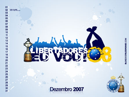 Calendário Dezembro: Libertadores Eu Vou!